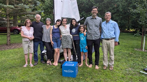 La Fondation Make-A-Wish® | Rêves d’enfants Canada fait une heureuse à Vaudreuil-sur-le-Lac 