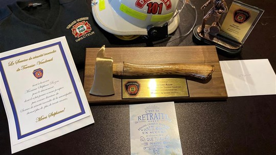 A well-deserved retirement for the director of Terrasse-Vaudreuil's fire department   