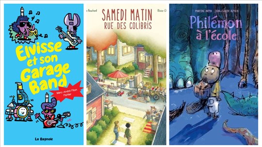 Pour vos vacances : quelques suggestions de livres jeunesse d'auteurs d'ici 