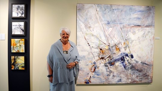 L'artiste peintre Louise Lachance Legault expose au Musée régional