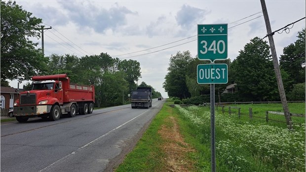 Entrave sur la route 340 du 20 au 22 août 