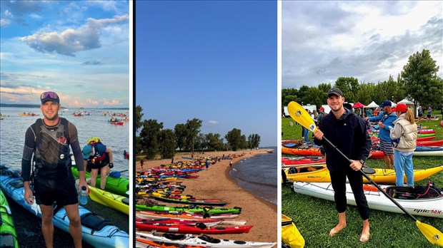 Parcourir Montréal-Québec en kayak pour une bonne cause 