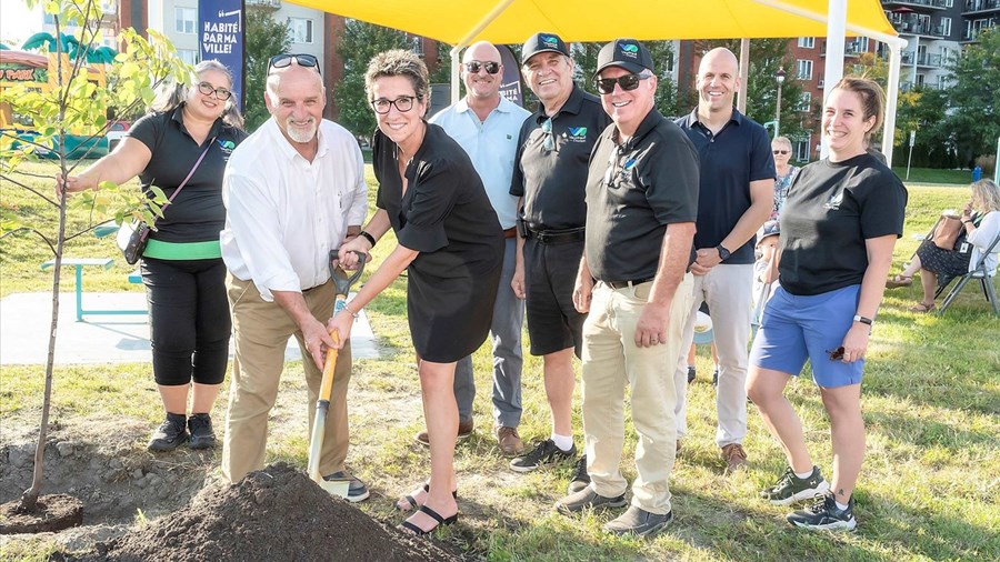 Le parc-école des Quatre-Saisons est inauguré à Vaudreuil-Dorion