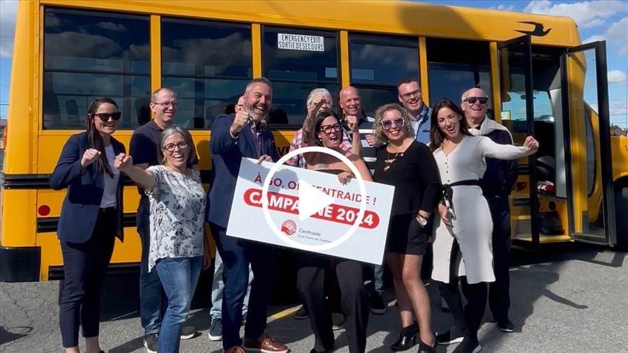 VIDÉO| Centraide Sud-Ouest prend la route pour lancer sa campagne 2024