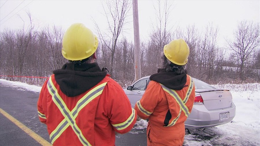 What to do in the event of a collision with a Hydro-Québec pole?  