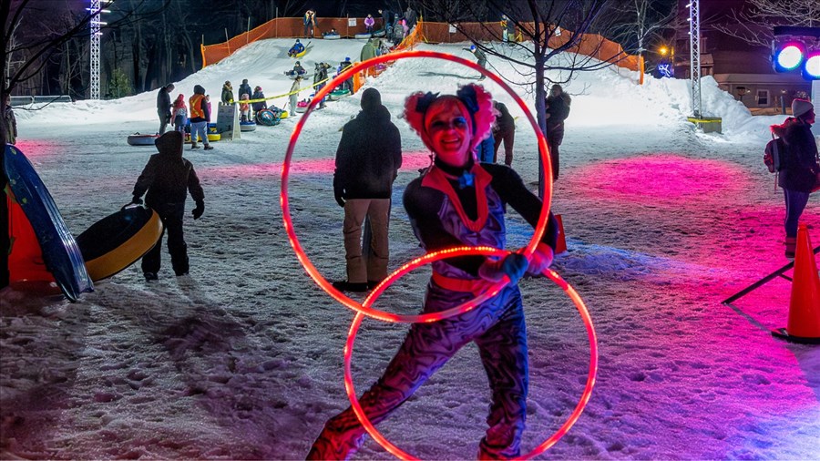 L’hiver, on joue dehors à Vaudreuil-Dorion