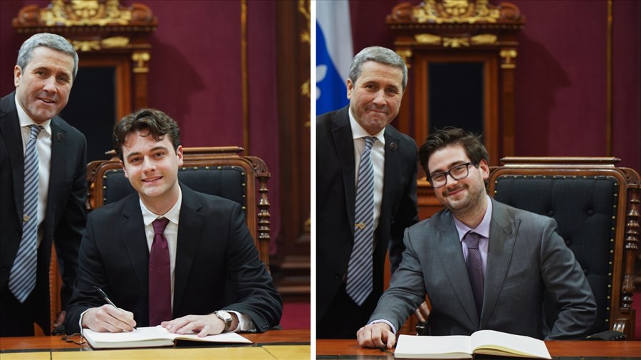 Découvrir les coulisses de la politique provinciale grâce au Parlement étudiant  