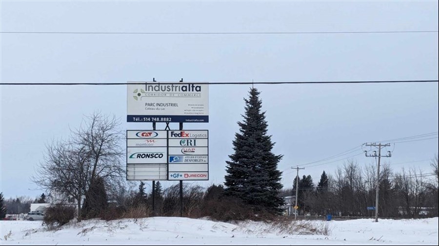 An accessibility study for the Coteau-du-Lac industrial park will be carried out   