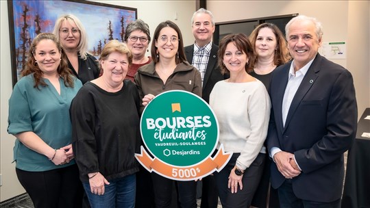 Remise des bourses 2024-2025 de la Caisse Vaudreuil-Soulanges.