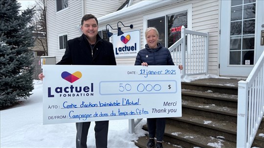 Public generosity raises $50,000 for L'Actuel   