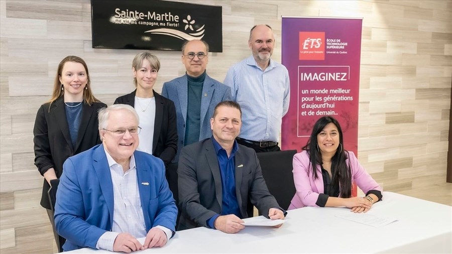 Sainte-Marthe et l'École de technologie supérieur officialise leur entente