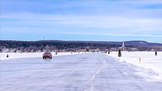 La Traverse sur glace Oka-Hudson est officiellement ouverte