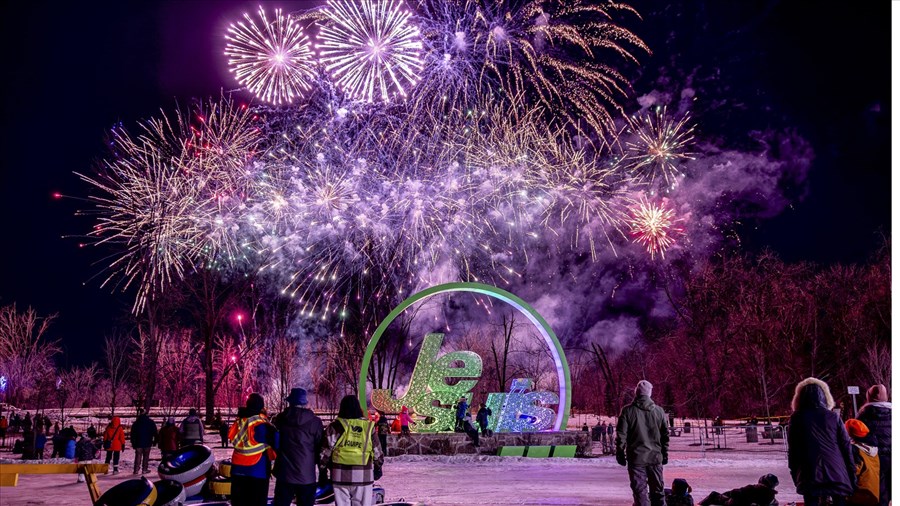 Le parc de la Maison-Valois en fête avec Feux et Flocons