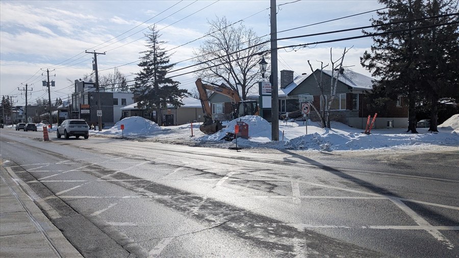 Entrave ce mardi sur l'Avenue Saint-Charles à Vaudreuil-Dorion 