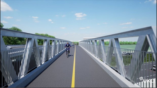 Vaudreuil-Dorion va construire une passerelle multifonctionnelle de 4,5 M $ 