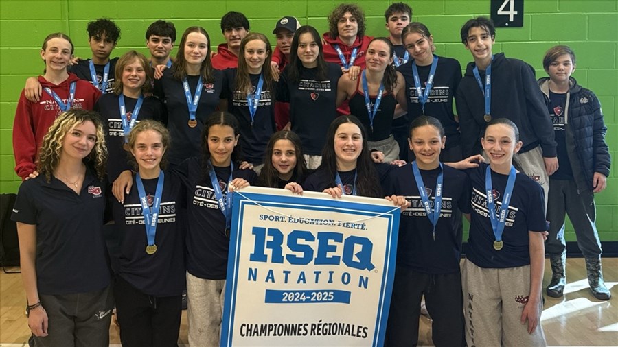 La Cité-des-Jeunes brille au championnat régional scolaire de natation