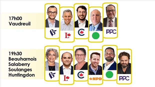 Ne manquez pas nos débats avec les candidats locaux  