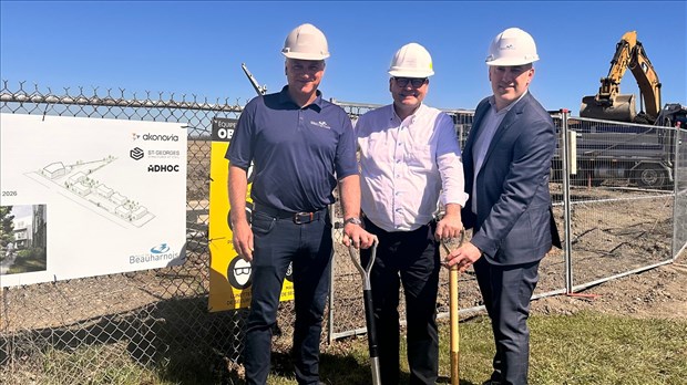 104 logements abordables en construction à Beauharnois