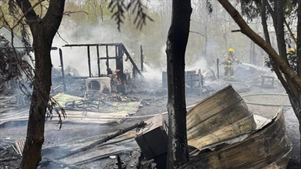 Un feu de structure occupe les sapeurs de la région 