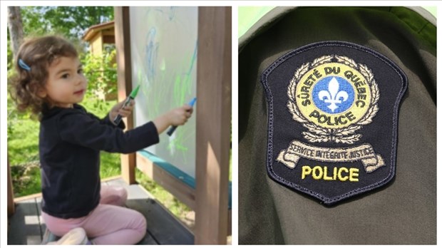 Disparition d’une fillette de 3 ans à LaSalle : la SQ demande l’aide du public