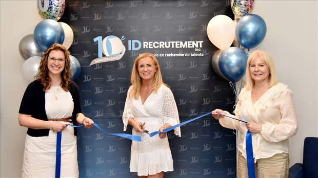 Une nouvelle adresse pour les 10 ans d’ID Recrutement inc.