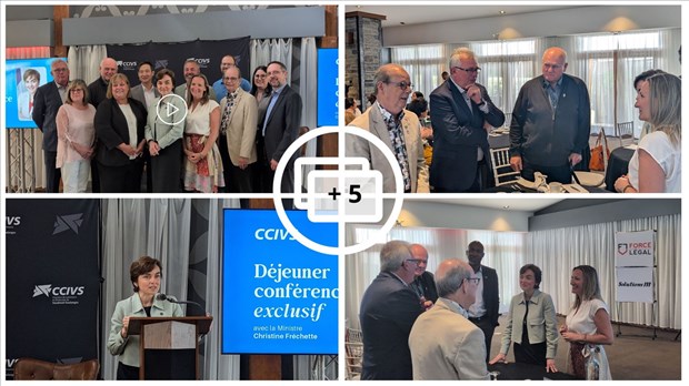 Christine Fréchette rencontre les entrepreneurs de Vaudreuil-Soulanges