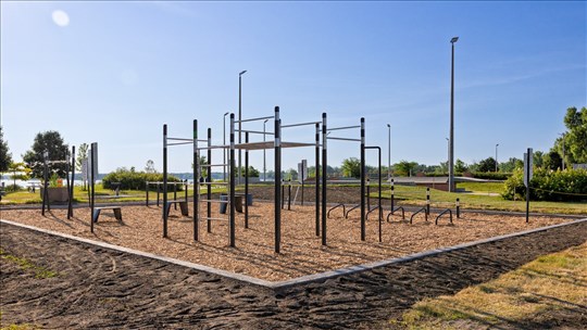 Un nouvel espace d’entraînement extérieur au parc Paul-Gérin-Lajoie