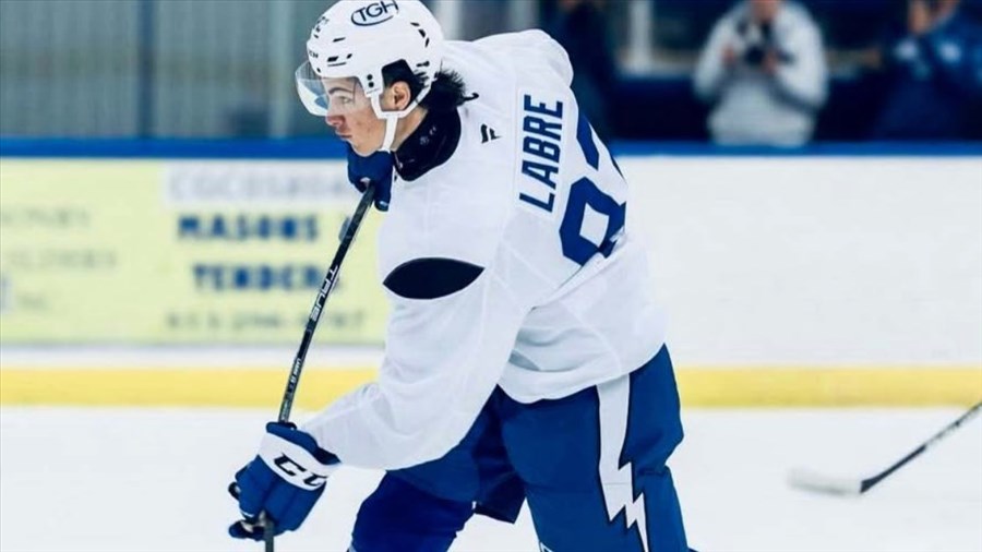 Maddox Labre participera au camp des recrues du Lightning