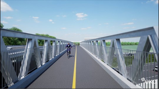 La passerelle multifonctionnelle coûtera plus cher à la Ville de Vaudreuil-Dorion 