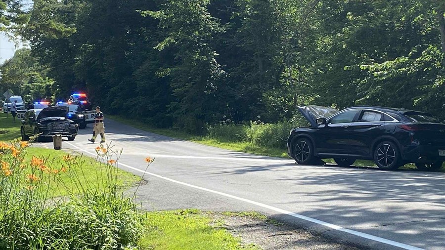 Une collsion entraîne la fermeture temporaire du chemin Côte Saint-Charles