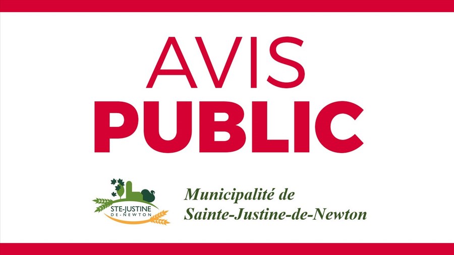 Avis Public : Appel d'offres 2025-002
