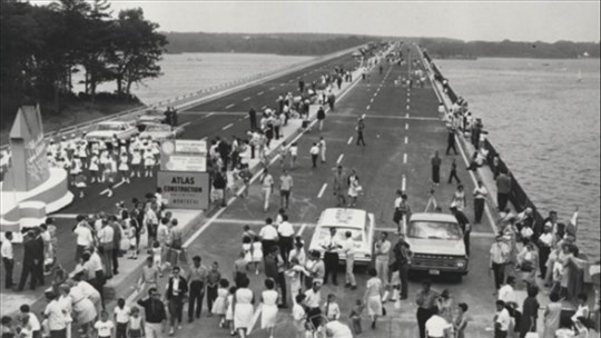Le pont de l'Île-aux-Tourtes d'hier à aujourd'hui