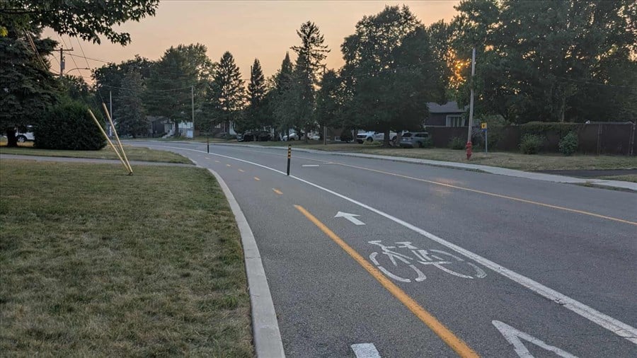 Réduction de la vitesse sur l'avenue Forest