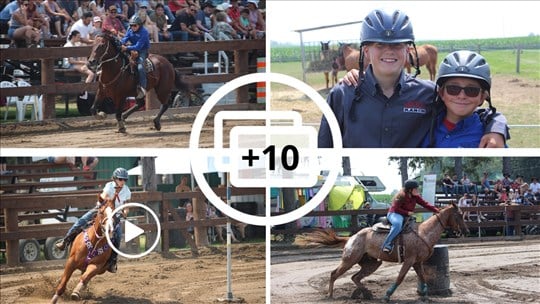 Au galop: le gymkhana de Sainte-Justine-de-Newton attire les foules