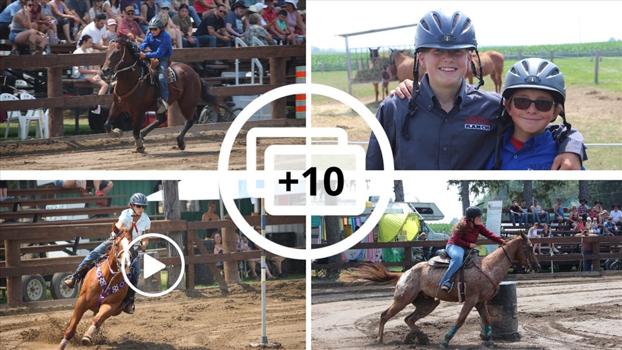 Au galop: le gymkhana de Sainte-Justine-de-Newton attire les foules
