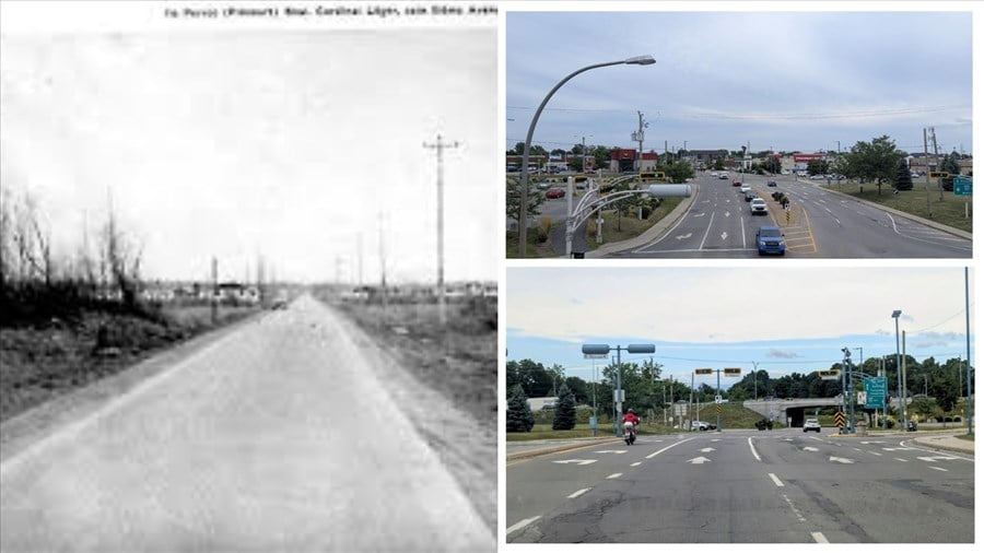 Le 31 juillet 1960 le boulevard Cardinal-Léger est béni