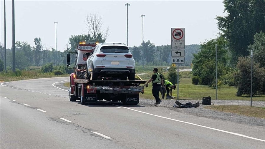 Accident quadriporteur VS voiture: décès d'un octogénaire 