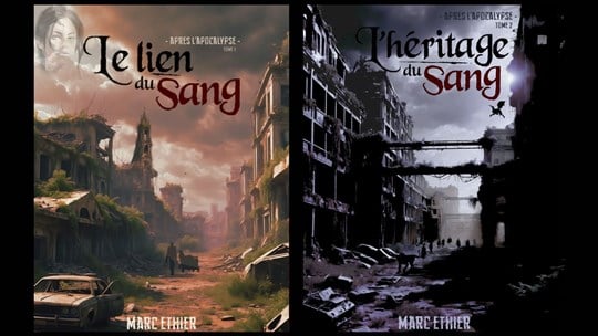 Réédition et nouveautés pour la trilogie Après l’apocalypse de Marc Ethier