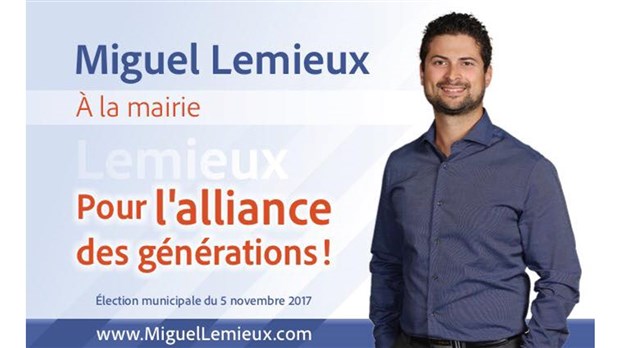 Miguel Lemieux va soutenir le milieu communautaire et améliorer la qualité de vie des aînés 
