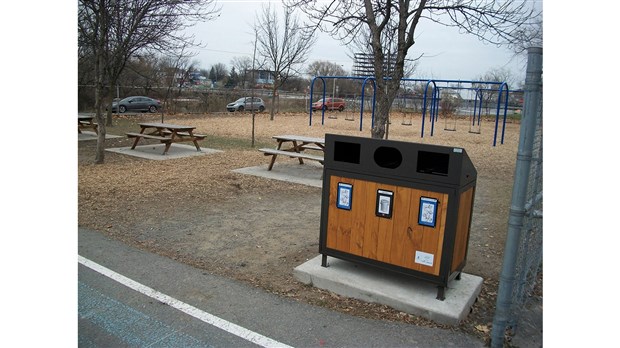 Au parc-école Sacré-Cœur de Salaberry-de-Valleyfield, on recycle