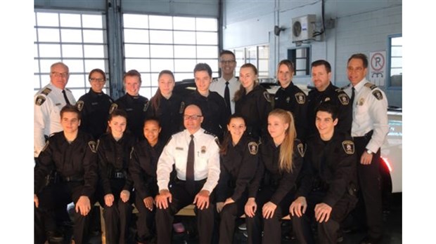 Quatre jeunes de la région deviennent policiers d’un jour  