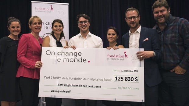 125 830$ pour la Fondation de l'Hôpital du Suroît 
