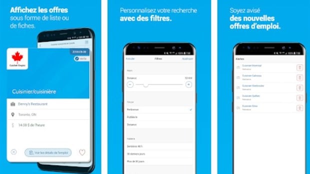 Le gouvernement du Canada lance l’application Guichet-Emplois 