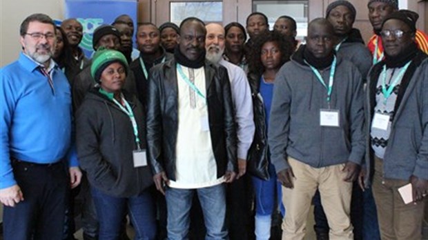 Des producteurs africains et haïtiens en visite en Montérégie pour un échange agricole