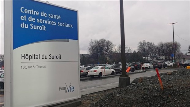 Hôpital du Suroît: près de 50 patients positifs à la COVID-19