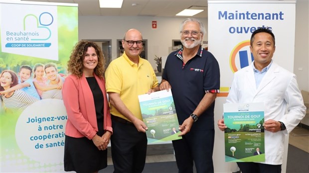 Le tournoi de golf de Beauharnois en santé se tiendra en septembre 